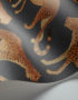 Cole & Son's Leopard Walk in Tangerine