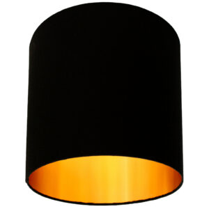 Black and Gold lampshade