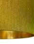 Antique Gold Silk Lampshade With Gold lining