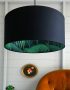 Cole & Sons Palm jungle and Black silhouette Lampshade