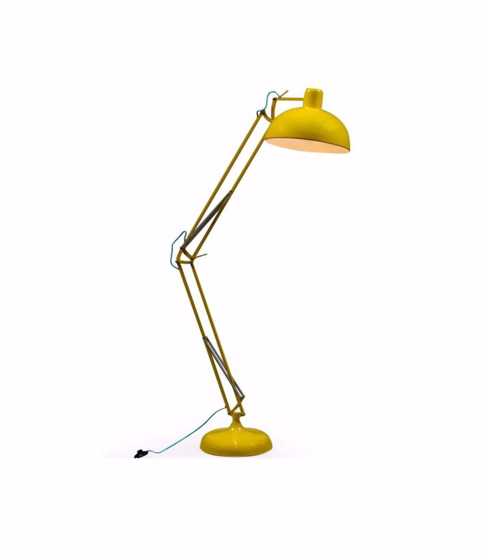 Sunshine Yellow Anglepoise Floor Lamp | Love Frankie Sunshine Yellow Anglepoise Floor Lamp | Love Frankie