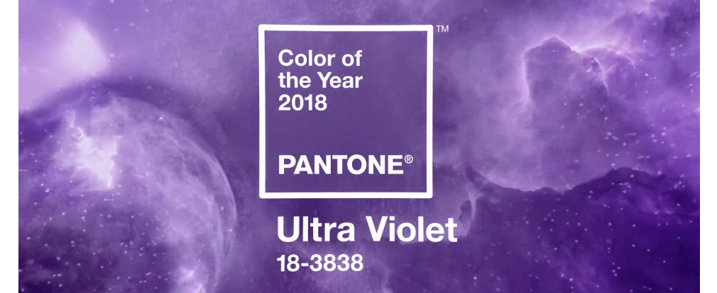 Pantone Colour of the Year 2018 Ultra Violet