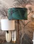 Cole & Sons Palm jungle and gold lined lampshade