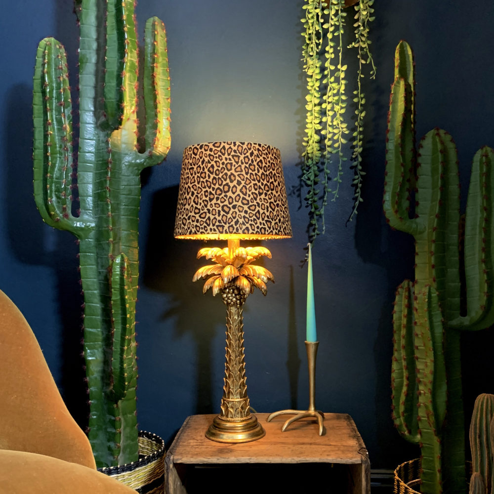 pics Leopard Print Table Lamp Shade palm tree table lamp with leopard print lampshade