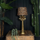 Love Frankie wild leopard French drum lampshade