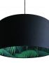 Cole & Sons Palm jungle and Black silhouette Lampshade