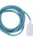 Jade ES27 Flex & Fitting Set with Porcelain Bulb Holder