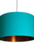 Jade Lampshade With Brushed Copper Lining