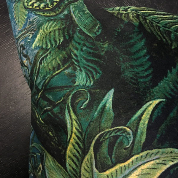 fern green cushions