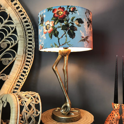 patterned table lamp shades