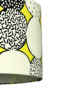 Monochrome Memphis handmade Lampshade in Sunshine Yellow
