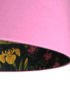 Rabarber Wallpaper Silhouette Lampshade in Candy Floss Pink