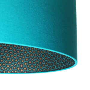 Senzo Spot Animal Print Silhouette Lampshade in Jade