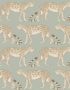 Cole & Son Ardmore Collection: Leopard Walk - 109/2009 White and Olive