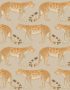 Cole & Son Ardmore Collection: Leopard Walk - 109/2010 Orange and Stone