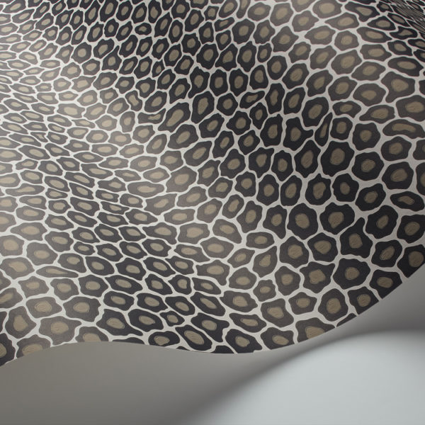 Cole & Son Ardmore Collection Senzo Spot Wallpaper - Black & White - 6031