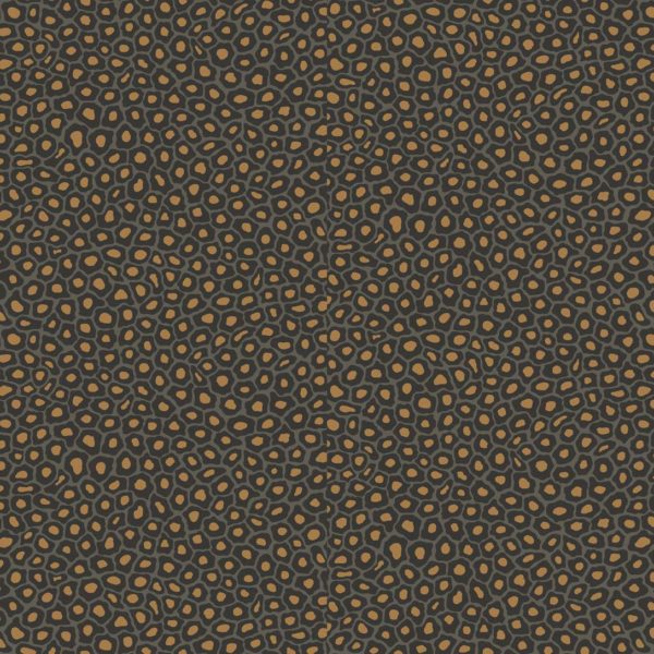 Cole & Son Ardmore Collection Senzo Spot Wallpaper - Charcoal - 6032