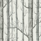 Cole & Son New Contemporary: The Woods Wallpaper Black On White 69/12147