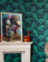 Cole & Son Palm Jungle wallpaper in Midnight