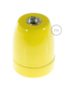 Porcelain Lampholder in Yellow