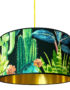 Spike Island Cactus Lampshade with Gold Lining