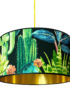 Spike Island Cactus Lampshade with Gold Lining