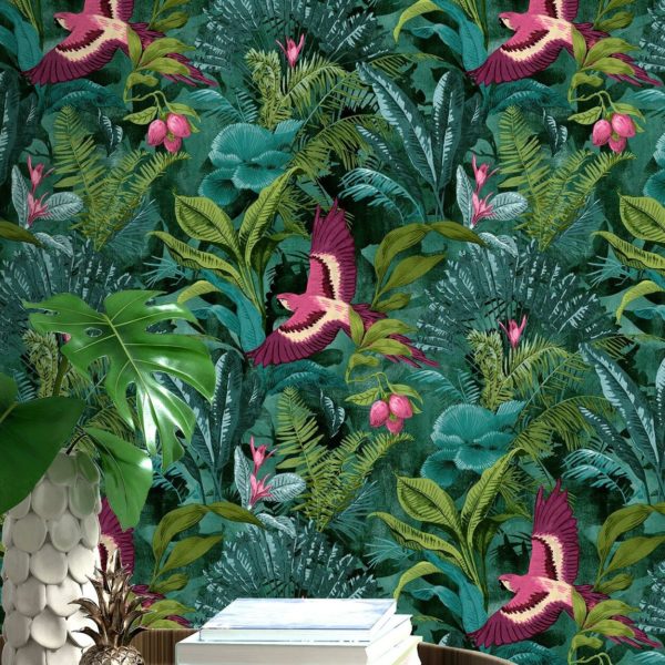 Bird Of Paradise Tropical Jungle Wallpaper