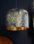 Grass Green Enchanted Wood Velvet Lampshade