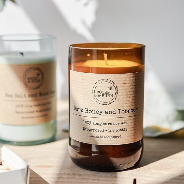 Dark Honey and Tobacco Soy Candle