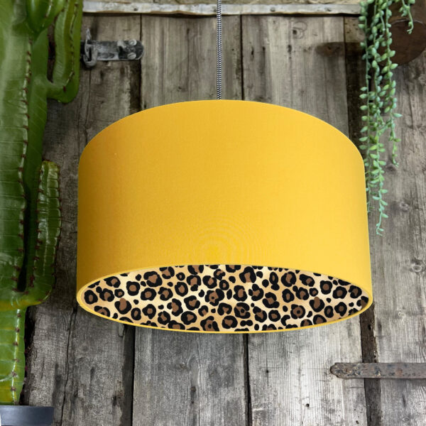love-frankie-leopard-print-lampshade-yellow