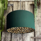 love-frankie-leopard-print-lampshade-hunter-green