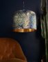 Grass Green Enchanted Wood Velvet Lampshade