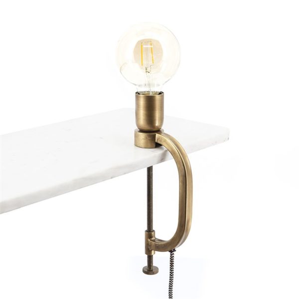 Brass Clamp Light