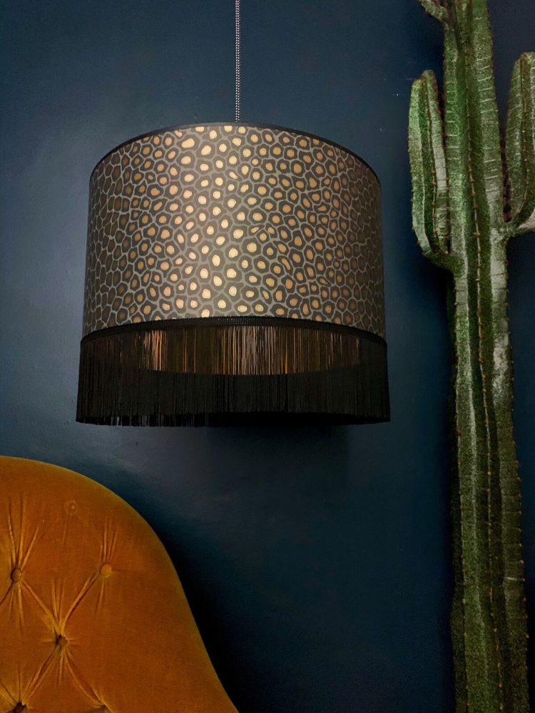 Really pleased with our new IKEA Nymo lamp shade in black and