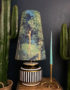 Grass Green Enchanted Queen Cone Velvet Lampshade