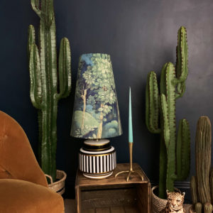 Grass Green Enchanted Queen Cone Velvet Lampshade