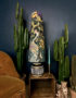 Paradise Lost Velvet King Cone Lampshade