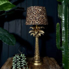 Love Frankie wild leopard French drum lampshade