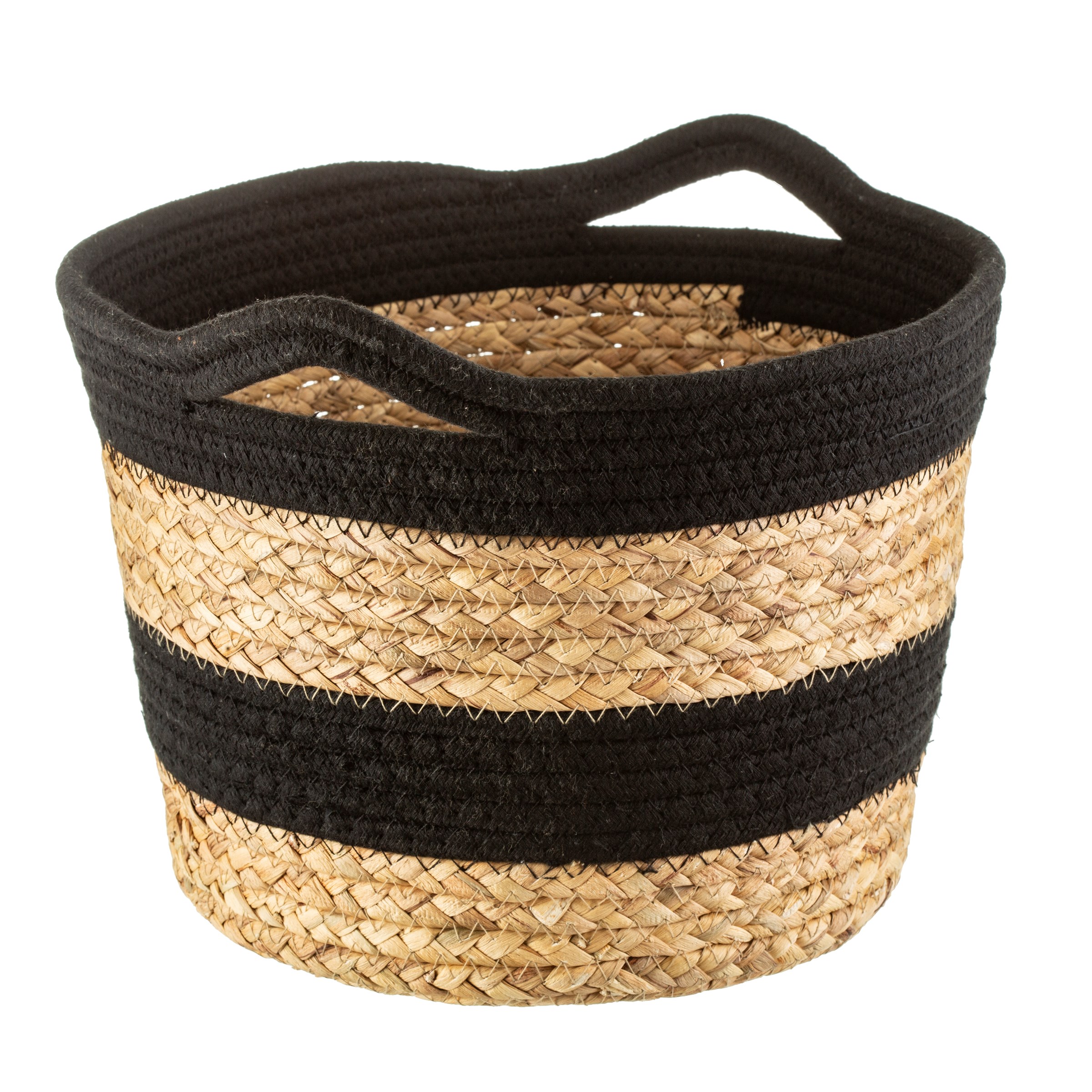 rope basket with handles