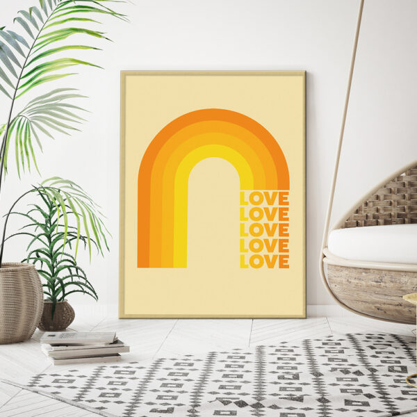 LOVE RAINBOW YELLO