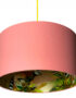 rose gold lemur lampshade dirty pink