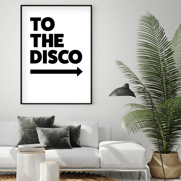 to the disco white