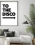to the disco white