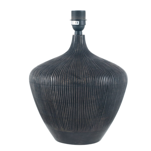 love-frankie-antique-black-textured-wooden-lamp