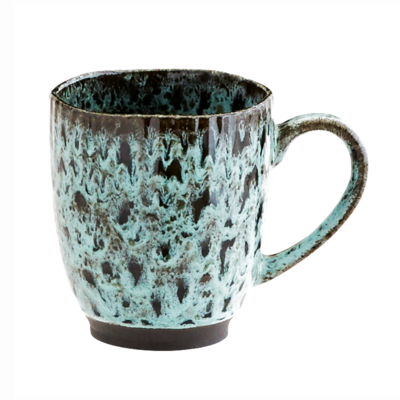Love Frankie Turquoise Stoneware Mug