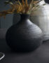 love-frankie-jet-black-textured-vase-in-small