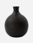 love-frankie-jet-black-textured-vase-in-small