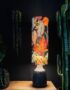 Trippy Tropical Acid Jungle Velvet Tall Tube Lampshade