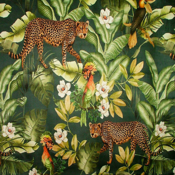 Handmade Tropical Jungalist Massive Leopard Lampshade