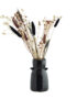 Black Stoneware Vase
